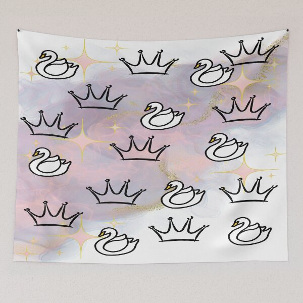 Item preview, The Golden Swan Princess White designed and sold by MariahDaGoatedPrincess.