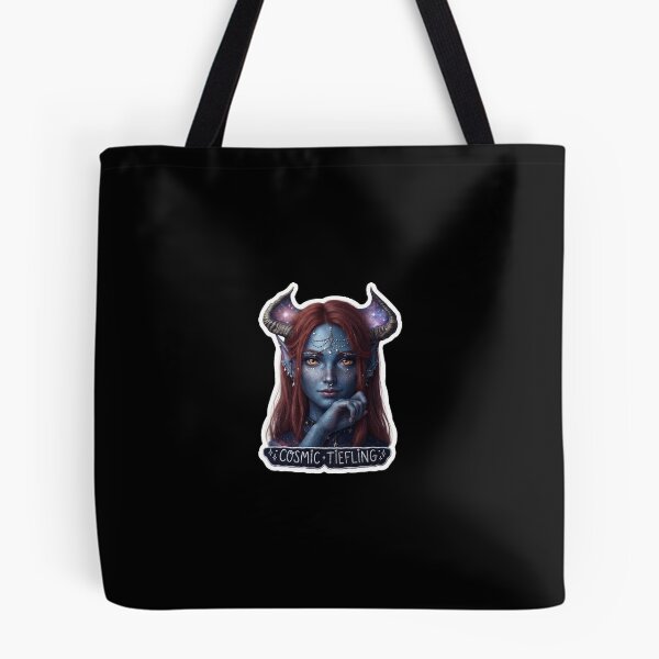 Item preview, Cosmic Tiefling  designed and sold by Homelesssquid's Stickers & More.