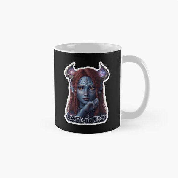 Item preview, Cosmic Tiefling  designed and sold by Homelesssquid's Stickers & More.