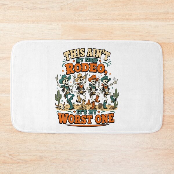 Item preview, Dancing Cowboy Skeletons Wild West Halloween Design designed and sold by JansenGS.