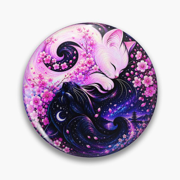 Item preview, ⚖️ PURRFECTLY BALANCED COLLECTION ⚖️ - SAKURA & NIGHT CATS v1 designed and sold by WheelieGdArt.