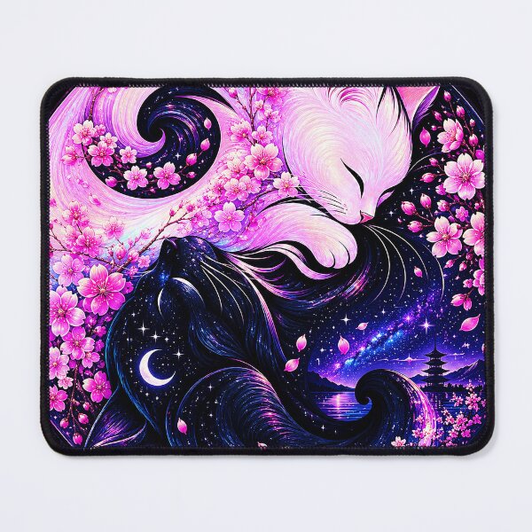 Item preview, ⚖️ PURRFECTLY BALANCED COLLECTION ⚖️ - SAKURA & NIGHT CATS v1 designed and sold by WheelieGdArt.
