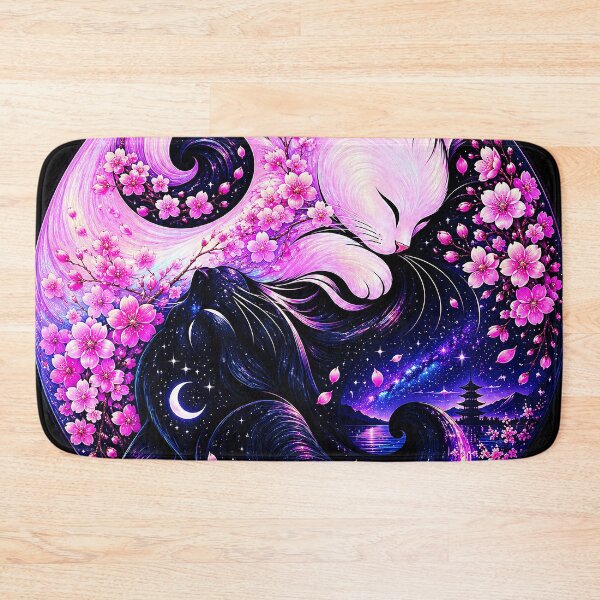Item preview, ⚖️ PURRFECTLY BALANCED COLLECTION ⚖️ - SAKURA & NIGHT CATS v1 designed and sold by WheelieGdArt.