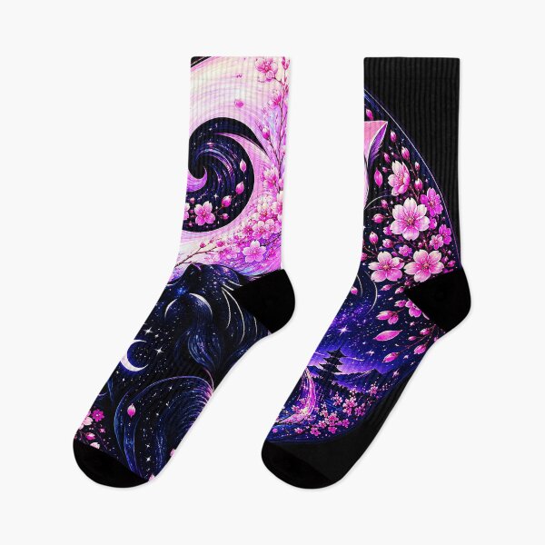 Item preview, ⚖️ PURRFECTLY BALANCED COLLECTION ⚖️ - SAKURA & NIGHT CATS v1 designed and sold by WheelieGdArt.