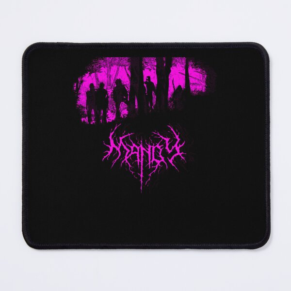 Item preview, Dark Silhouettes Standing In Magenta Forest designed and sold by PolarGraphicsSA.