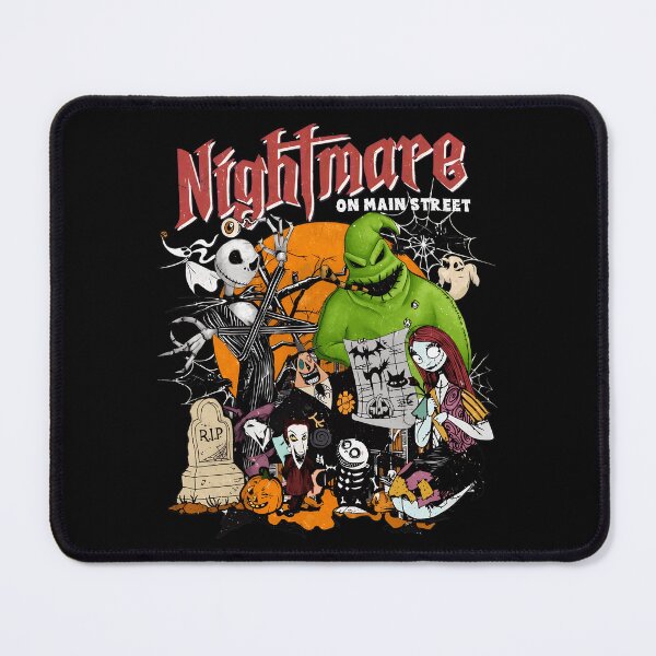Item preview, Nightmare on Main Street Spooky Character Halloween Collage designed and sold by PaulClay18694.