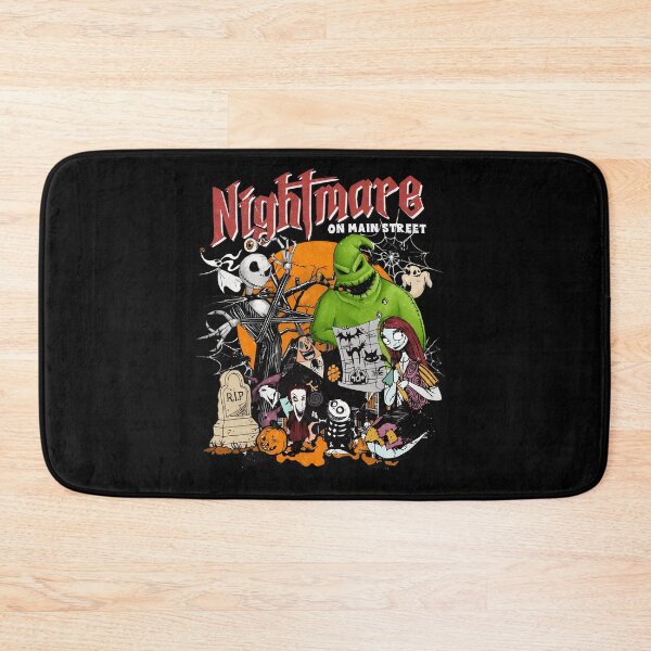 Item preview, Nightmare on Main Street Spooky Character Halloween Collage designed and sold by PaulClay18694.