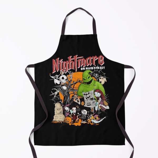 Item preview, Nightmare on Main Street Spooky Character Halloween Collage designed and sold by PaulClay18694.