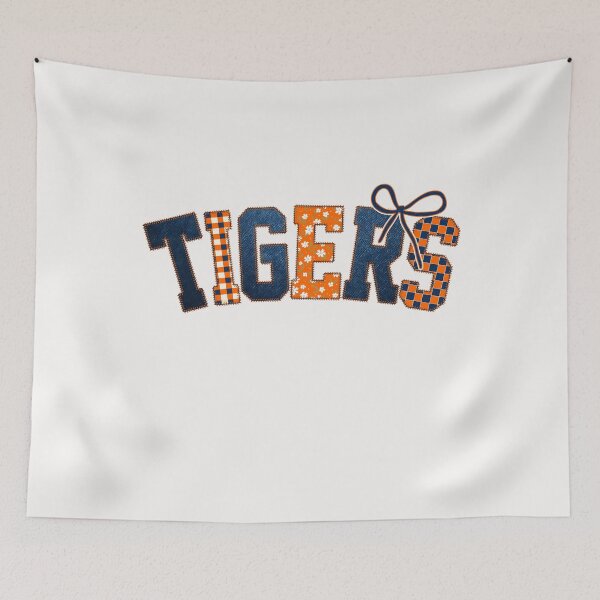 Item preview, Tigers Coquette Style Baseball Outline Distressed Sports Fan Team Spirit designed and sold by RockTheFeal.