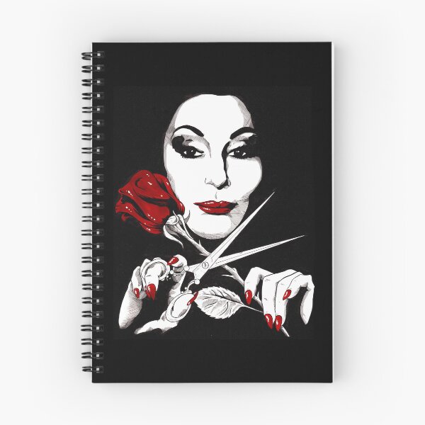Item preview, Woman With Red Nails Cutting Rose Stem With Scissors designed and sold by PolarGraphicsSA.