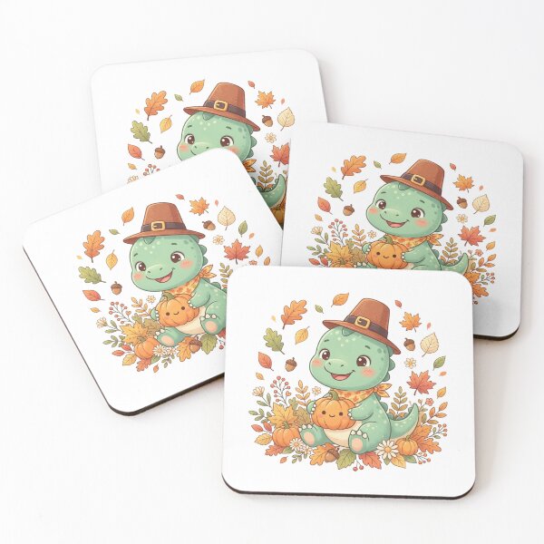 Item preview, Cute Baby Dinosaur Thanksgiving Pilgrim Hat Autumn Pumpkin Fall Kids designed and sold by raedattia.