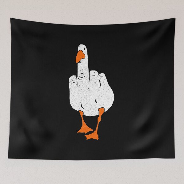 Item preview, Duck You - Funny Duck Middle Finger designed and sold by asyanavirgifa.