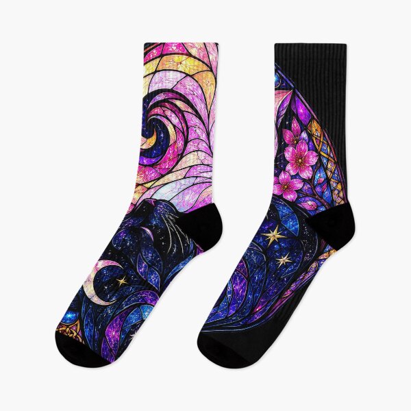 Item preview, ⚖️ PURRFECTLY BALANCED COLLECTION ⚖️ - STAINED-GLASS CATS v1 designed and sold by WheelieGdArt.