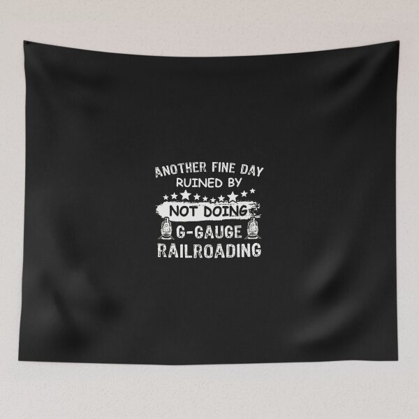 Item preview, G-Gauge Railroading Humor Design designed and sold by hgmbkptkw.