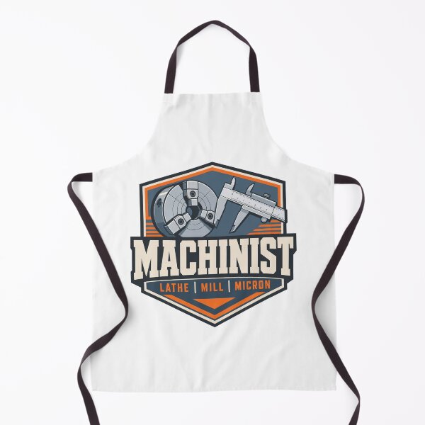 Item preview, Machinist Badge Modern Industrial Emblem Trade Gift designed and sold by BoosterShop.