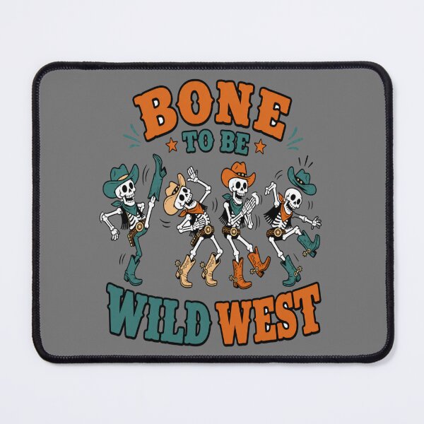 Item preview, Dancing Cowboy Skeletons Wild West Halloween Design designed and sold by JansenGS.