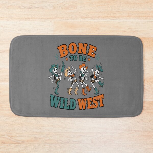 Item preview, Dancing Cowboy Skeletons Wild West Halloween Design designed and sold by JansenGS.