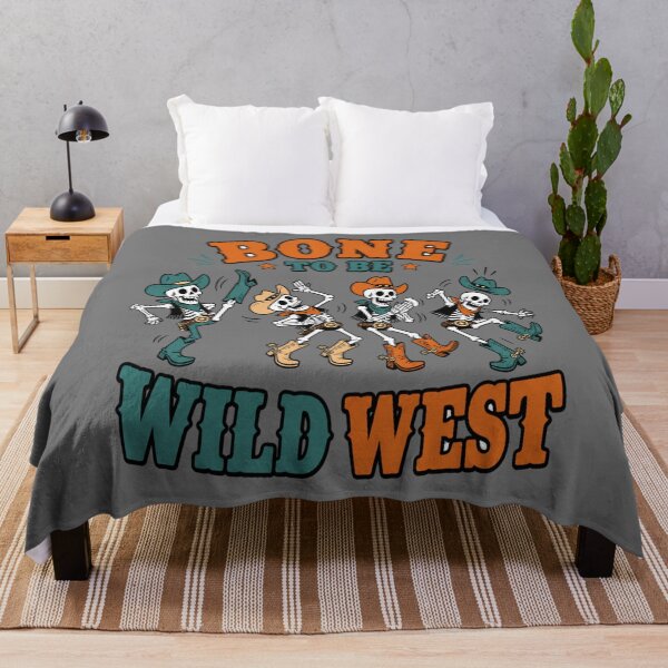 Item preview, Dancing Cowboy Skeletons Wild West Halloween Design designed and sold by JansenGS.