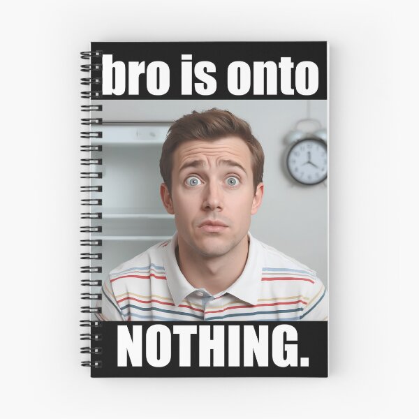 Item preview, concern meme bro is onto nothing T-Shirt, Funny Reaction Meme, Office Humor, Confused Guy Joke, Internet Culture Graphic Tee designed and sold by pawsome purrfect.