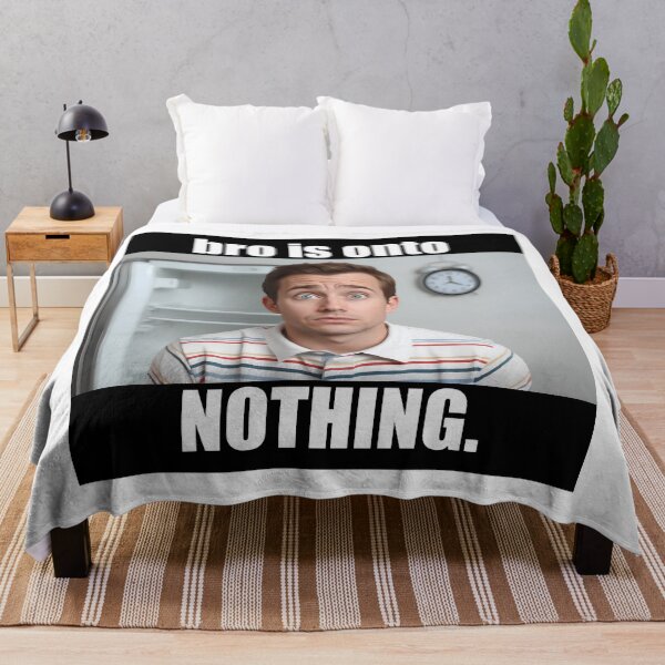 Item preview, concern meme bro is onto nothing T-Shirt, Funny Reaction Meme, Office Humor, Confused Guy Joke, Internet Culture Graphic Tee designed and sold by pawsome purrfect.