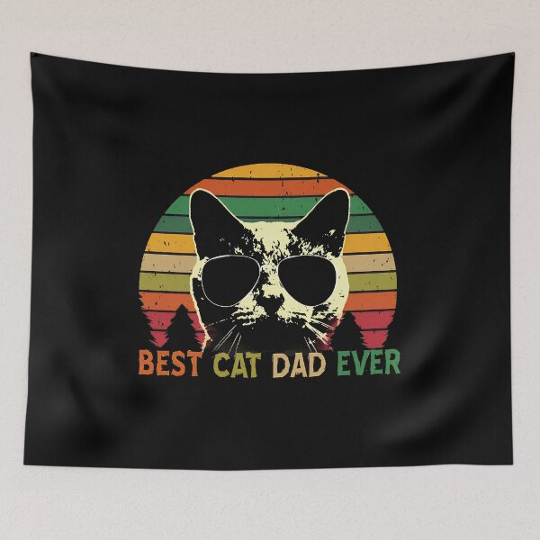 Item preview, Retro Cat Dad Sunglasses Sunset Vintage Graphic designed and sold by GiaoCalonas.