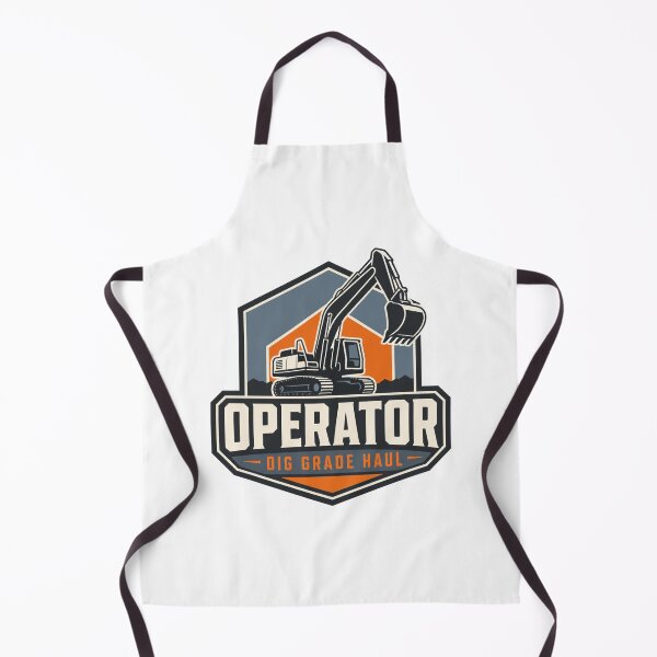 Item preview, Operator Badge Modern Industrial Emblem Trade Gift designed and sold by BoosterShop.