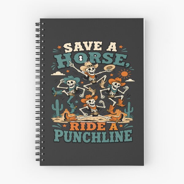 Item preview, Dancing Cowboy Skeletons Wild West Halloween Design designed and sold by JansenGS.