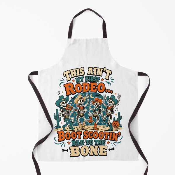Item preview, Dancing Cowboy Skeletons Wild West Halloween Design designed and sold by JansenGS.