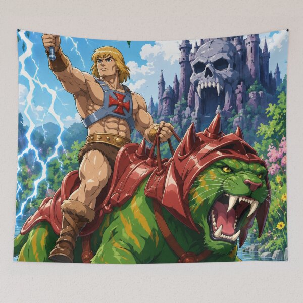 Item preview, He Man - Masters of the Universe  designed and sold by Asmat-Artist.