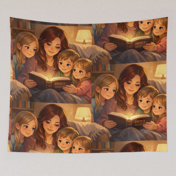 Item preview, Faith Begins at Home | Family Bible Reading designed and sold by OutlanderDesigns.