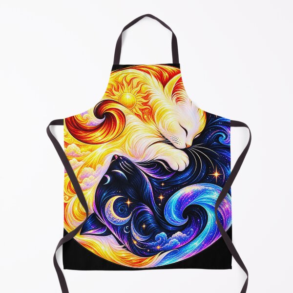 Item preview, ⚖️ PURRFECTLY BALANCED COLLECTION ⚖️ - SUN CAT & MOON CAT designed and sold by WheelieGdArt.