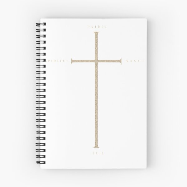 Item preview, In Nomine Patris Cross Latin Prayer Gold designed and sold by BoosterShop.