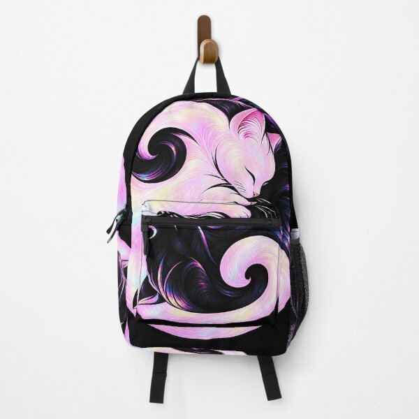 Item preview, ⚖️ PURRFECTLY BALANCED COLLECTION ⚖️ - WHITE CAT & BLACK CAT designed and sold by WheelieGdArt.