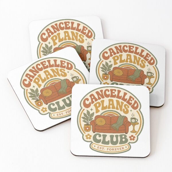 Item preview, Canceled Plans Club Est Forever Retro Emblem designed and sold by BoosterShop.