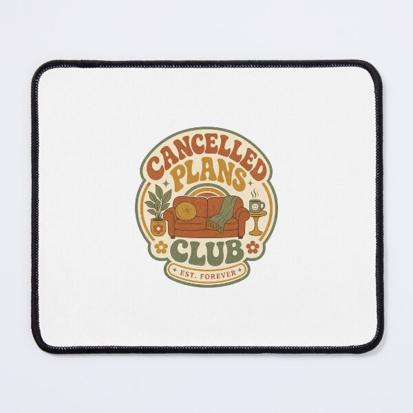 Item preview, Canceled Plans Club Est Forever Retro Emblem designed and sold by BoosterShop.