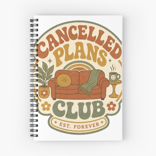 Item preview, Canceled Plans Club Est Forever Retro Emblem designed and sold by BoosterShop.