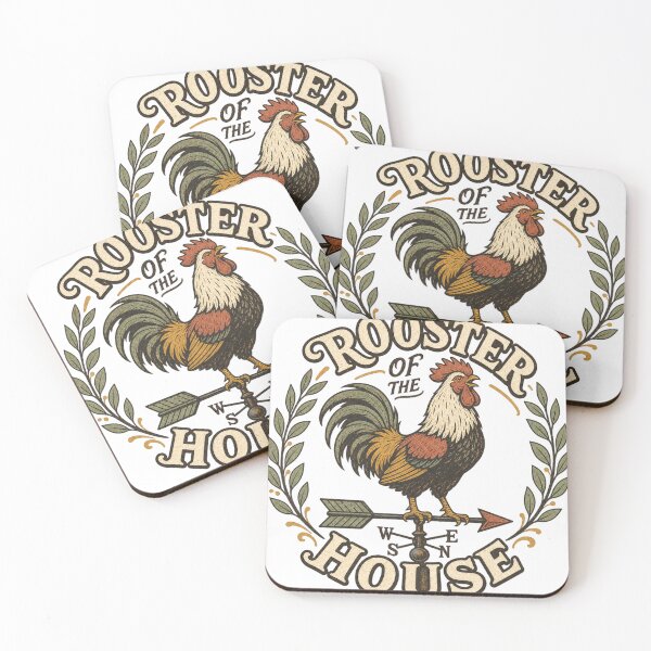 Item preview, Rooster Of The House Funny Rooster Owner Farm Dad Gift designed and sold by BoosterShop.