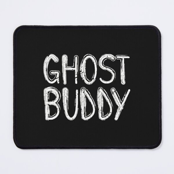 Artikelvorschau, Ghost Buddy Gruselige Freundschaft Textdesign entworfen und verkauft von hgmbkptkw.