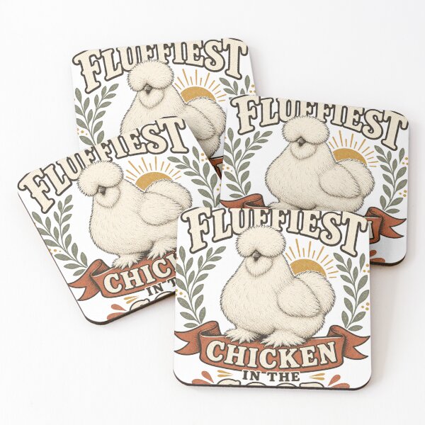 Item preview, The Fluffiest Chicken In The Coop Silkie Chicken Gift designed and sold by BoosterShop.
