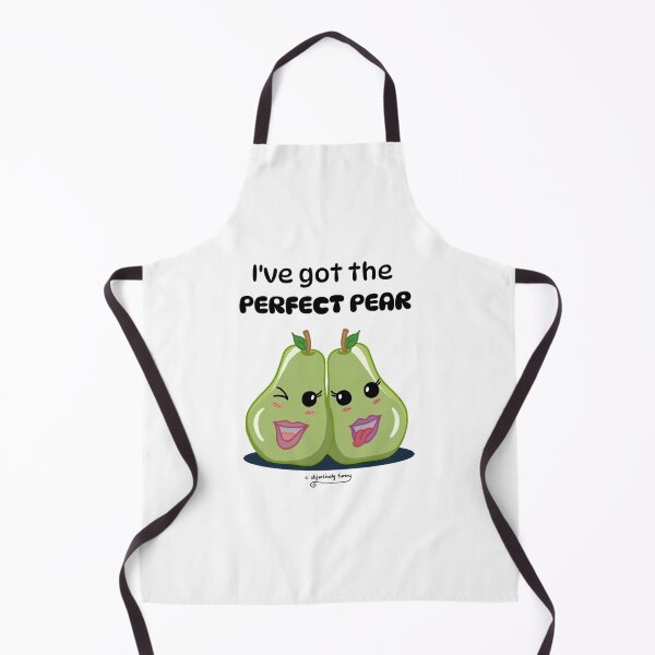 Item preview, I've Got The Perfect Pear Funny Cute Fruit Couple Art designed and sold by TharaMurads.