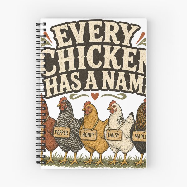 Item preview, Every Chicken Has A Name Funny Backyard Chicken Gift designed and sold by BoosterShop.