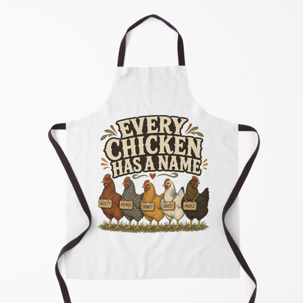 Item preview, Every Chicken Has A Name Funny Backyard Chicken Gift designed and sold by BoosterShop.