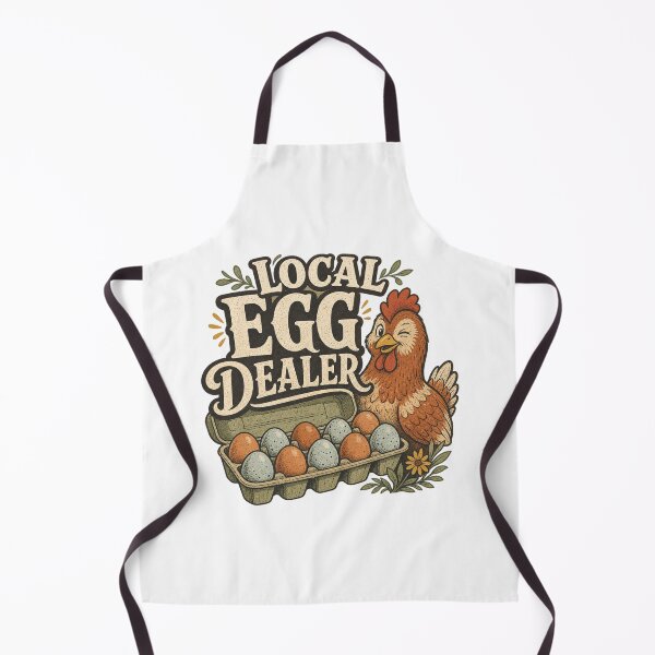 Item preview, Local Egg Dealer Funny Fresh Eggs Chicken Keeper Gift designed and sold by BoosterShop.