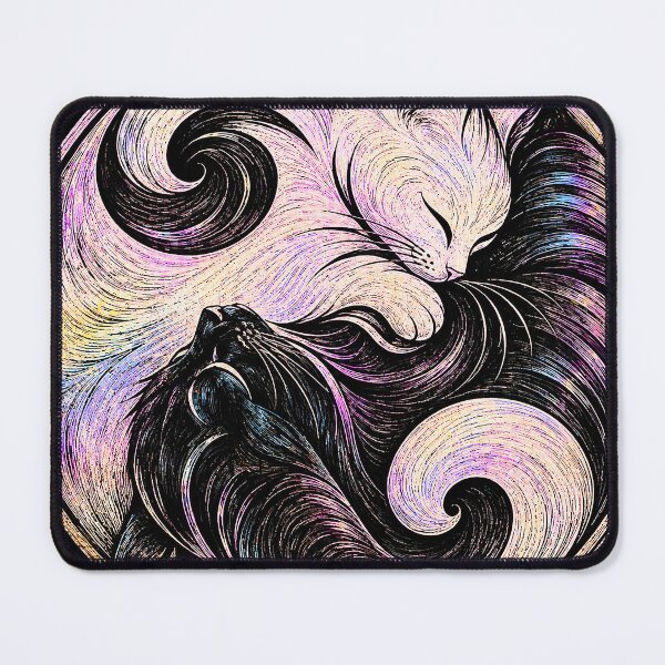 Item preview, ⚖️ PURRFECTLY BALANCED COLLECTION ⚖️ - WOODCUT CATS v1 designed and sold by WheelieGdArt.