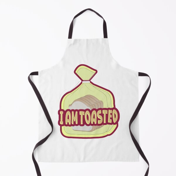 Item preview, I Am Toasted Funny Bread Loaf Pop Art Pun designed and sold by ranzishopp.