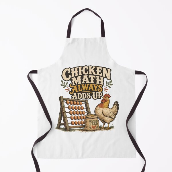 Item preview, Chicken Math Always Adds Up Funny Backyard Chicken Gift designed and sold by BoosterShop.
