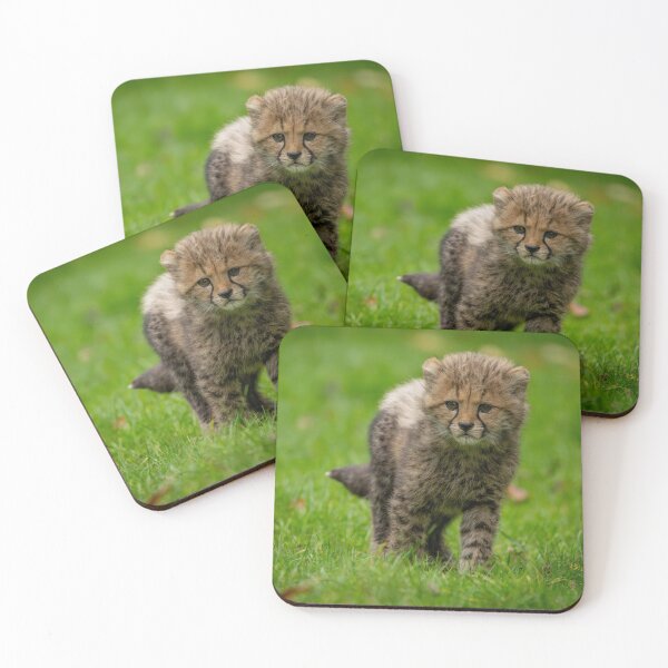 Item preview, Cute Cheetah Cub – Adorable Baby Cheetah African Wildlife Portrait designed and sold by StyleForge Apparel.
