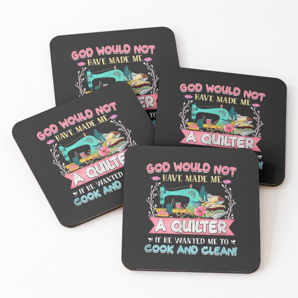 Item preview, God Not Make Quilter Cook Clean Sewing Machine Art designed and sold by mppjtungo.