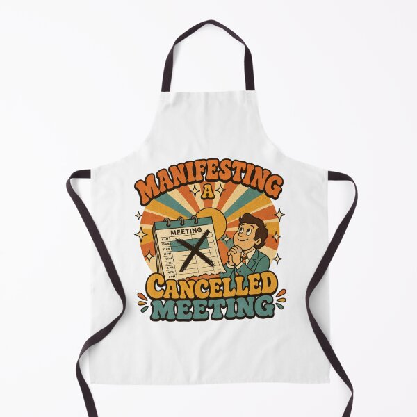 Item preview, Manifesting A Cancelled Meeting Retro Office Humor designed and sold by BoosterShop.