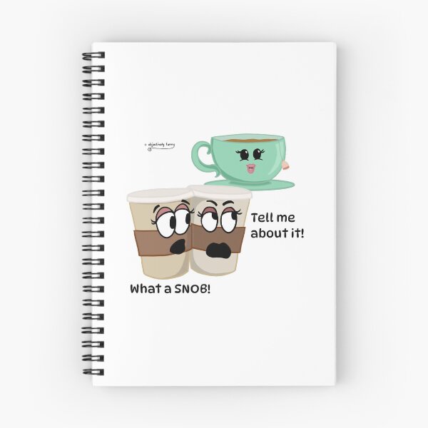 Item preview, Tea Snob Funny Caffeine Beverage Rivalry Typography Art designed and sold by TharaMurads.